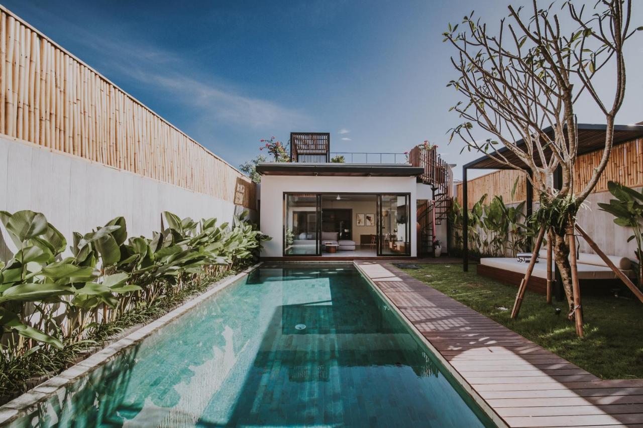 New 4 Bedroom 5 Min Walk To Berawa Beach Enclosed Livng Canggu  Exterior photo