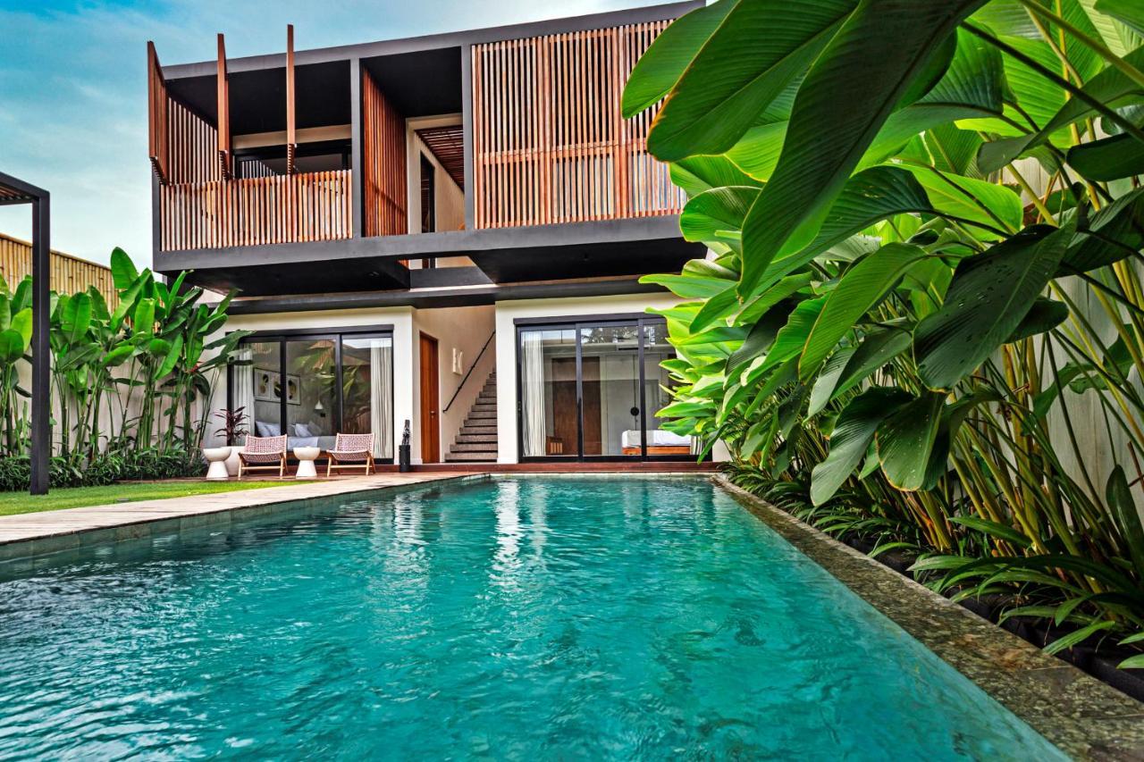 New 4 Bedroom 5 Min Walk To Berawa Beach Enclosed Livng Canggu  Exterior photo