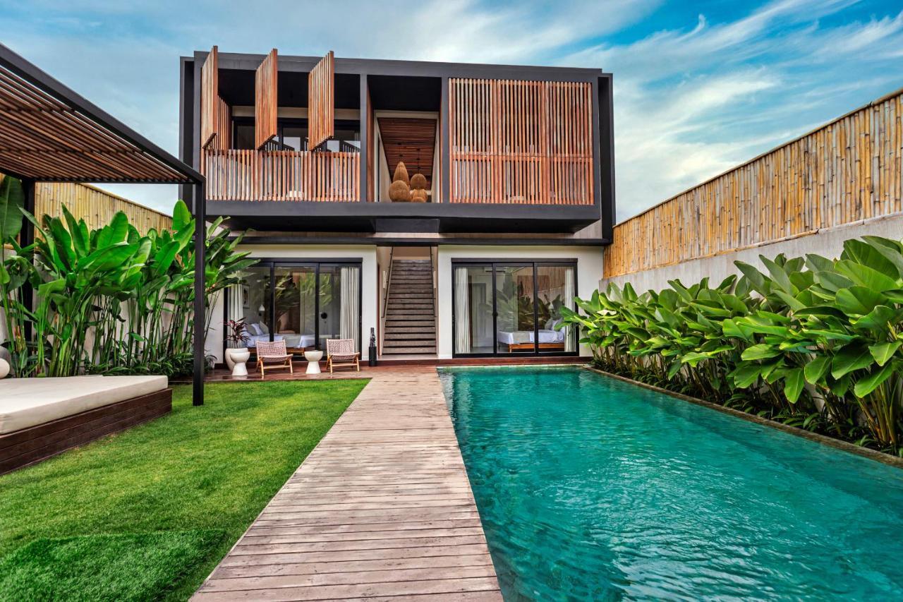 New 4 Bedroom 5 Min Walk To Berawa Beach Enclosed Livng Canggu  Exterior photo
